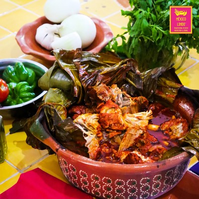a bowl of food on a table