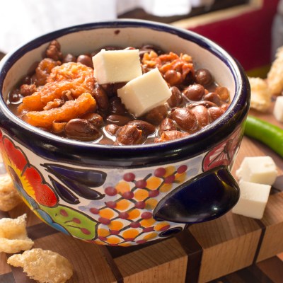 a plate of food on a table
