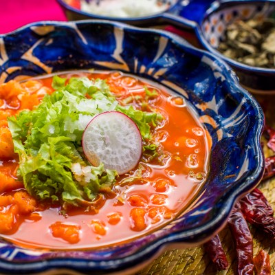 a bowl of food on a plate