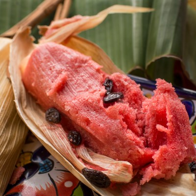 a close up of food on a plate
